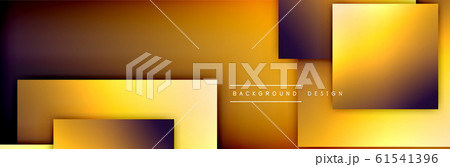 Square shapes composition geometric abstract background. 3D shadow effects and fluid gradients. Modern overlapping forms Square shapes composition geometric abstract background. 3D shadow effects and fluid gradients. Modern overlapping forms 61541396