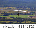 Hang glider taking off from Tamborine mountain, Queensland, Australia.  61541523