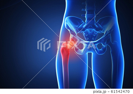 3d rendering of a human body with highlighted in pain 018 3d rendering of a human body with highlighted in pain 018 61542470