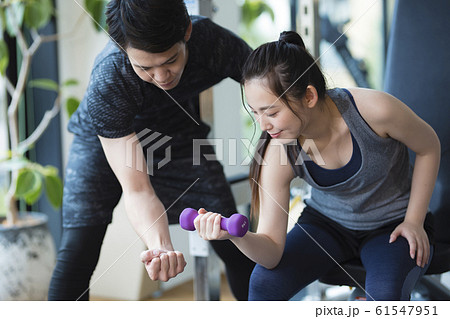 パーソナルジム イメージ_ダンベル パーソナルジム イメージ_ダンベル 61547951