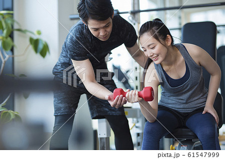 パーソナルジム イメージ_ダンベル パーソナルジム イメージ_ダンベル 61547999