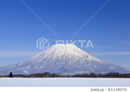 羊蹄山 japan snow mountain 61548070