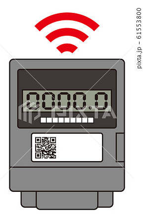 スマートメーター アイコン イラスト ベクター スマートメーター アイコン イラスト ベクター 61553800