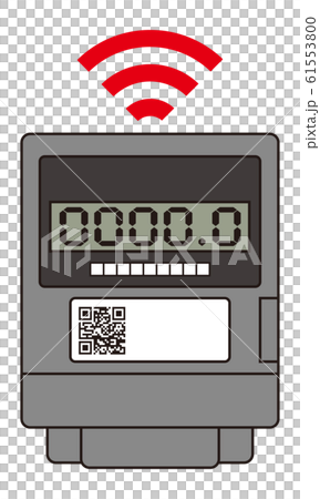 スマートメーター アイコン イラスト ベクター スマートメーター アイコン イラスト ベクター 61553800