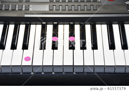 ピアノコード Bの写真素材