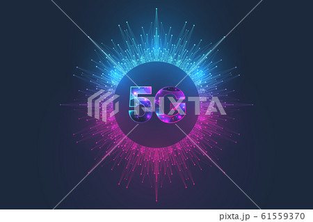 5G network wireless systems and internet vector illustration. Communication network. Business concept banner. Artificial Intelligence and Machine Learning Concept Banner. 5G network wireless systems and internet vector illustration. Communication network. Business concept banner. Artificial Intelligence and Machine Learning Concept Banner. 61559370