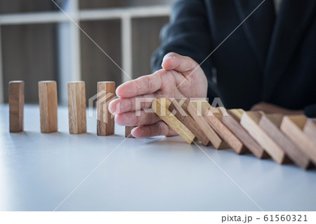 Risk and Strategy in Business, Image of hand 61560321