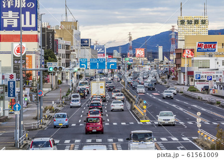 愛知県 春日井市 国道19号の写真素材 [61561009] - PIXTA