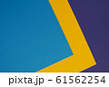 Bright flat lay background with color paper 61562254