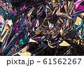 Abstract crumpled foil background. Grunge photo 61562267