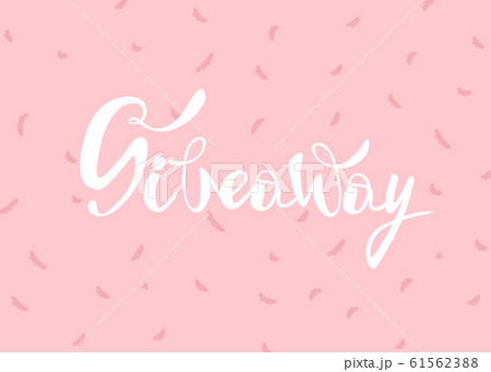Giveaway vector illustration 61562388