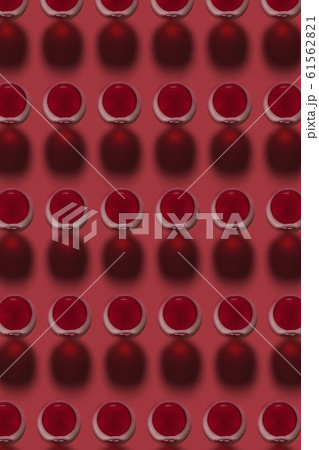 Red wine glasses pattern with hard dark shadows. Red wine glasses pattern with hard dark shadows. 61562821