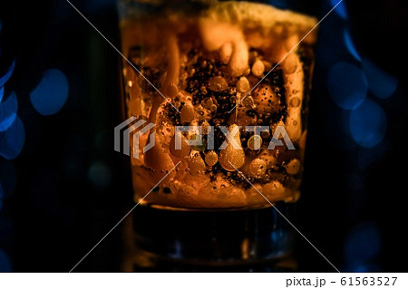 Gold abstract bubbles Gold abstract bubbles 61563527