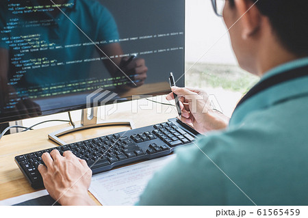 Young Professional programmer working at 61565459