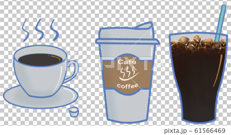 Cafe ice coffee hot coffee beverage 61566469