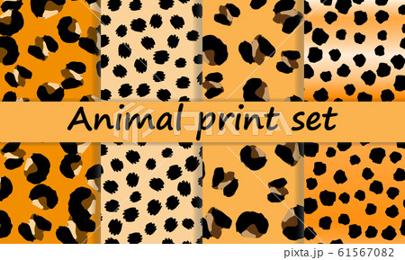 Leopard print design. Animal skin pattern.Vector Leopard print design. Animal skin pattern.Vector 61567082