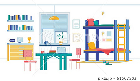 Room in Students Dormitory with Twin Bunk Bed 61567503