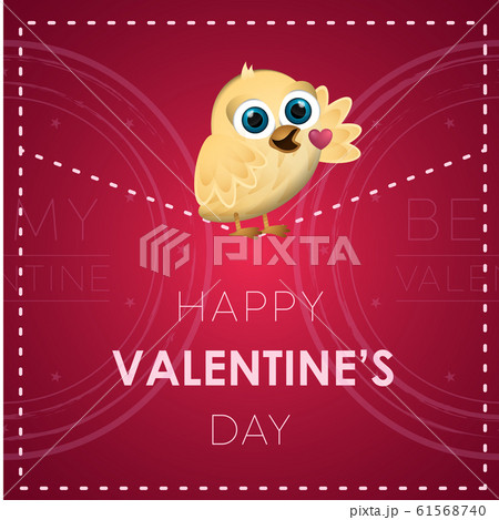 Valentines day greeting card Valentines day greeting card 61568740