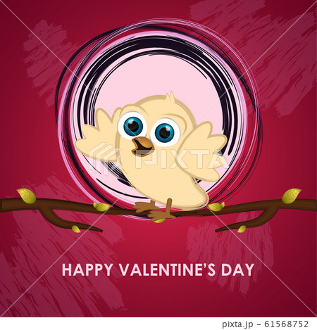 Valentines day greeting card 61568752