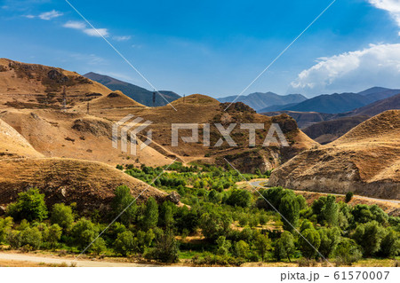 Vorotan area landscape scenic Syunik Armenia landmark 61570007