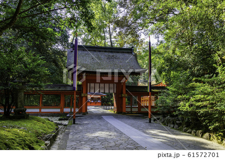 宇佐神宮　下宮神門　大分県宇佐市 61572701