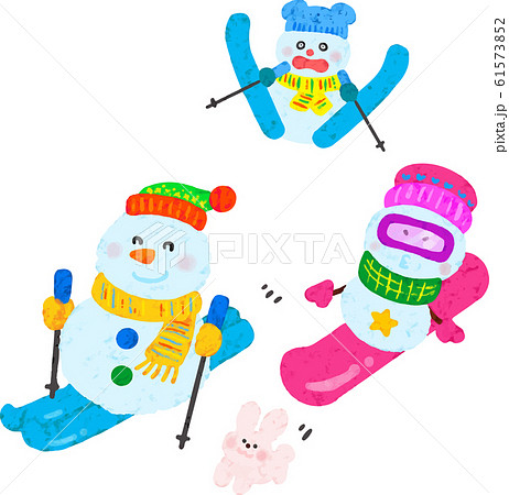 雪だるま達 61573852