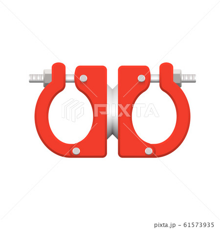 pipe clamp icon 61573935