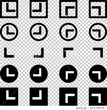Arrow icon four direction set Arrow icon four direction set 61574970