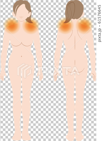 溫暖的肩膀女人沒有輪廓 61576645