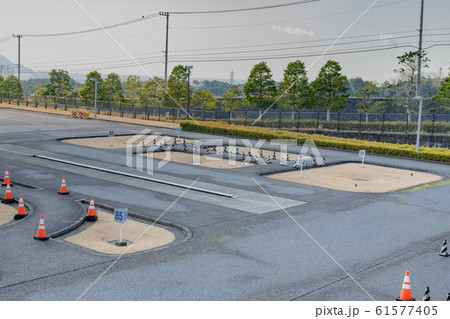 自動車教習所のコース 自動車教習所のコース 61577405