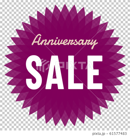 Anniversary sale mark Anniversary sale mark 61577483