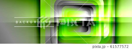 Round squares shapes composition geometric abstract background. Vector Illustration Round squares shapes composition geometric abstract background. Vector Illustration 61577572