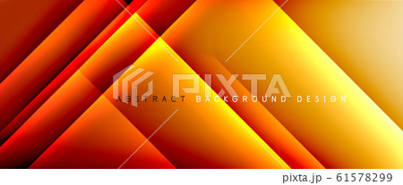 Trendy simple fluid color gradient abstract background with dynamic straight shadow line effect. Vector Illustration For Wallpaper, Banner, Background, Card, Book Illustration, landing page 61578299