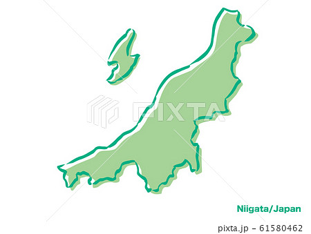 新潟県・日本地図