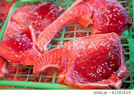 マグロステーキ 61581619