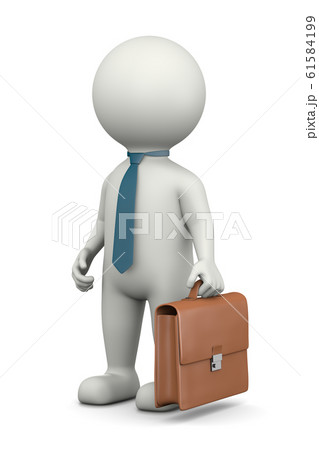 Businessman 3D Character Businessman 3D Character 61584199