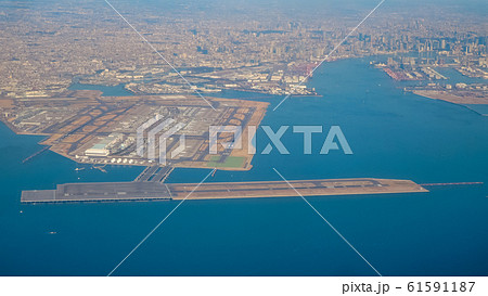 羽田空港から離陸 61591187
