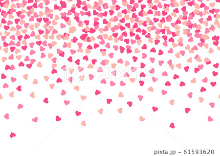 Valentines heart rain background illustration Valentines heart rain background illustration 61593620