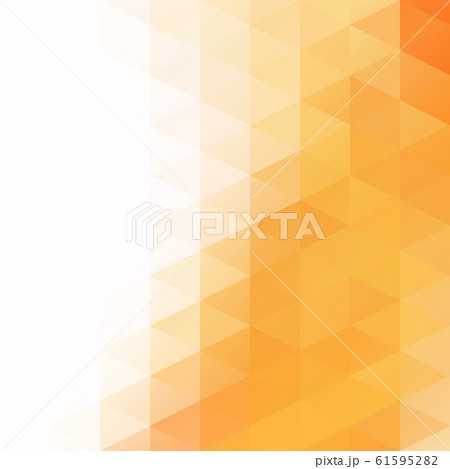 Orange Grid Mosaic Background, Creative Design 61595282
