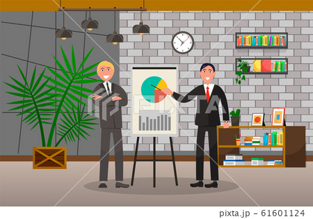 Managers on Business Meeting, Office Room Interior 61601124