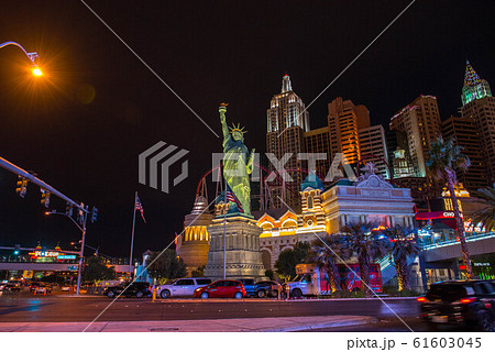 ラスベガス夜景 61603045