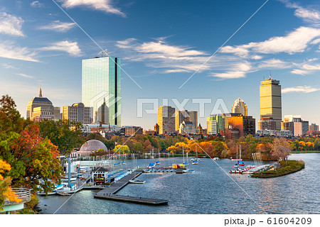 Boston, Massachusetts, USA skyline on the Charles River Boston, Massachusetts, USA skyline on the Charles River 61604209