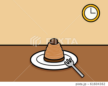 カフェタイム モンブラン （おやつの時間） 61604362