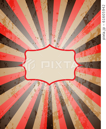 Vintage Sunburst Background. 61605942