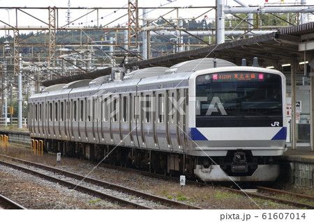 黒磯駅に停車中の東北本線E531系3000番台（未更新車） 61607014
