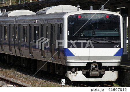 黒磯駅に停車中の東北本線E531系3000番台（未更新車） 61607016