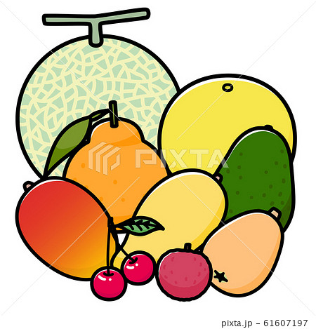 フルーツ カットイラスト 61607197