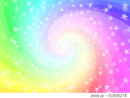 星と螺旋2 虹 61608278