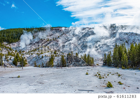 Yellowstone National Park in Wyoming 61611283