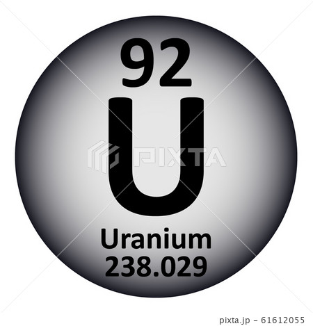 uranium periodic table symbol